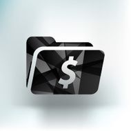 Shopping Dollar Folder file icon internet symbol N3