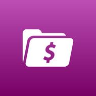 Shopping Dollar Folder file icon internet symbol N4