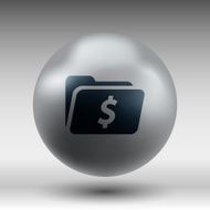Shopping Dollar Folder file icon internet symbol N6