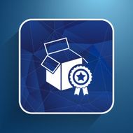 PREMIUM box packing vector design isolated icon N2