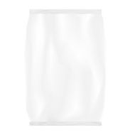 White gray snack chips packaging foil bag