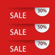 Vector modern sale discount set N6