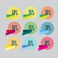 Discount icons