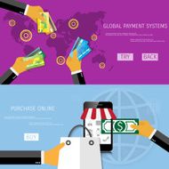 Vector online shopping concept N26