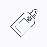 Sale tag icon Price label sign N8