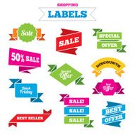 Sale icons Best special offer symbols N7