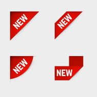 New labels Vector