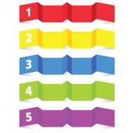 tag label set color vector