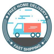 Free home delivery flat banner