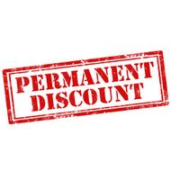 Permanent Discount