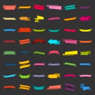 paper sticker banner advertising tape assembly label N8