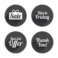 Sale icons Special offer symbols N5