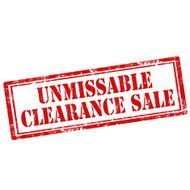 Unmissable Clearance Sale