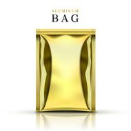 golden aluminum bag N2
