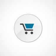 shopping cart icon 2 colored N4