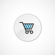 shopping cart icon 2 colored N5