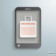 Smartphone Shopping Bag