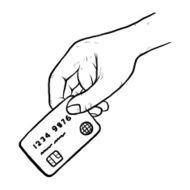 hand and credit card N2