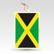 jamaican price tag - flag of jamaica N2