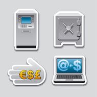 banking stickers