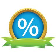 Gold percentage logo