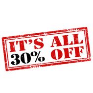 It's All 30 Off
