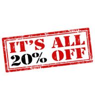 It's All 20 Off