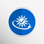 Vector open icon clock time delivery timetable day arrow sign N8