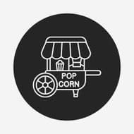 shopping cart line icon N28