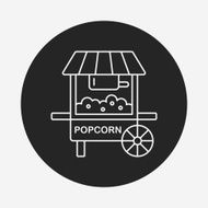 shopping cart line icon N32
