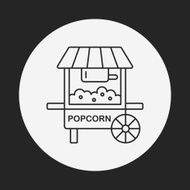 shopping cart line icon N34