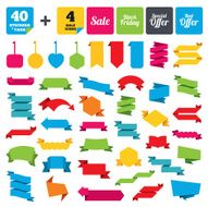 Sale icons Best special offer symbols N9