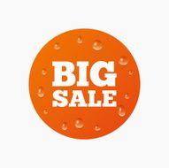 Big sale sign icon Special offer symbol N3
