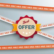 Sale Sticker Lines