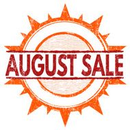 August sale stamp N6