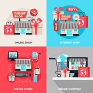 Internet Shopping Decorative Icon Set N2