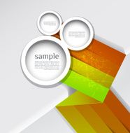 Abstract web design bubble N12