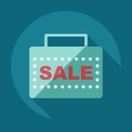 Flat modern design with shadow Sticker prices sale N6