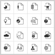 Document Icon Set N8
