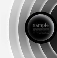 Abstract web design bubble N17