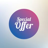 Special offer sign icon Sale symbol N3