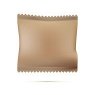 Blank Package on white background vector N2