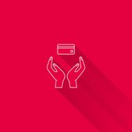Hands holding credit card N2