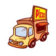 pizza car