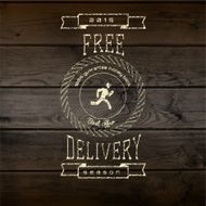 Free delivery badges logos and labels for any use N2