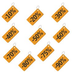Price icon set N2