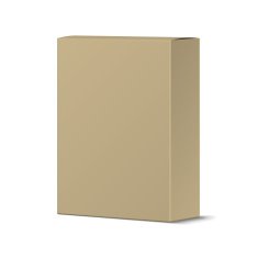 Realistic Recycled Card Product Package Box Mockup Blank Contai