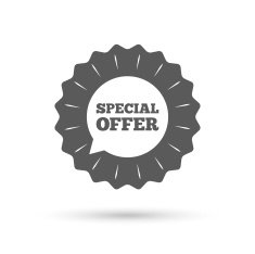 Special offer sign icon Sale symbol