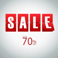 SALE poster vector eps10 N2