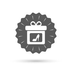 Gift box sign icon Present symbol N16